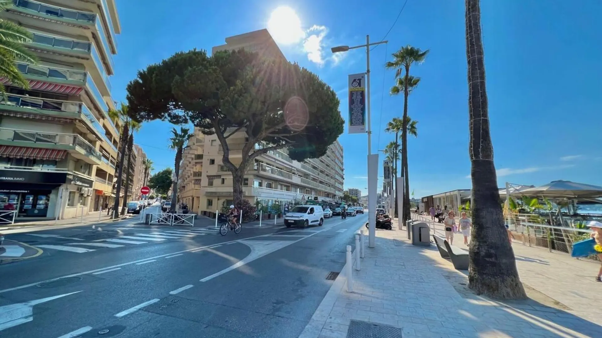 Juan Les Pins - Sea View - 4 People - Parking Apartment Juan-les-Pins