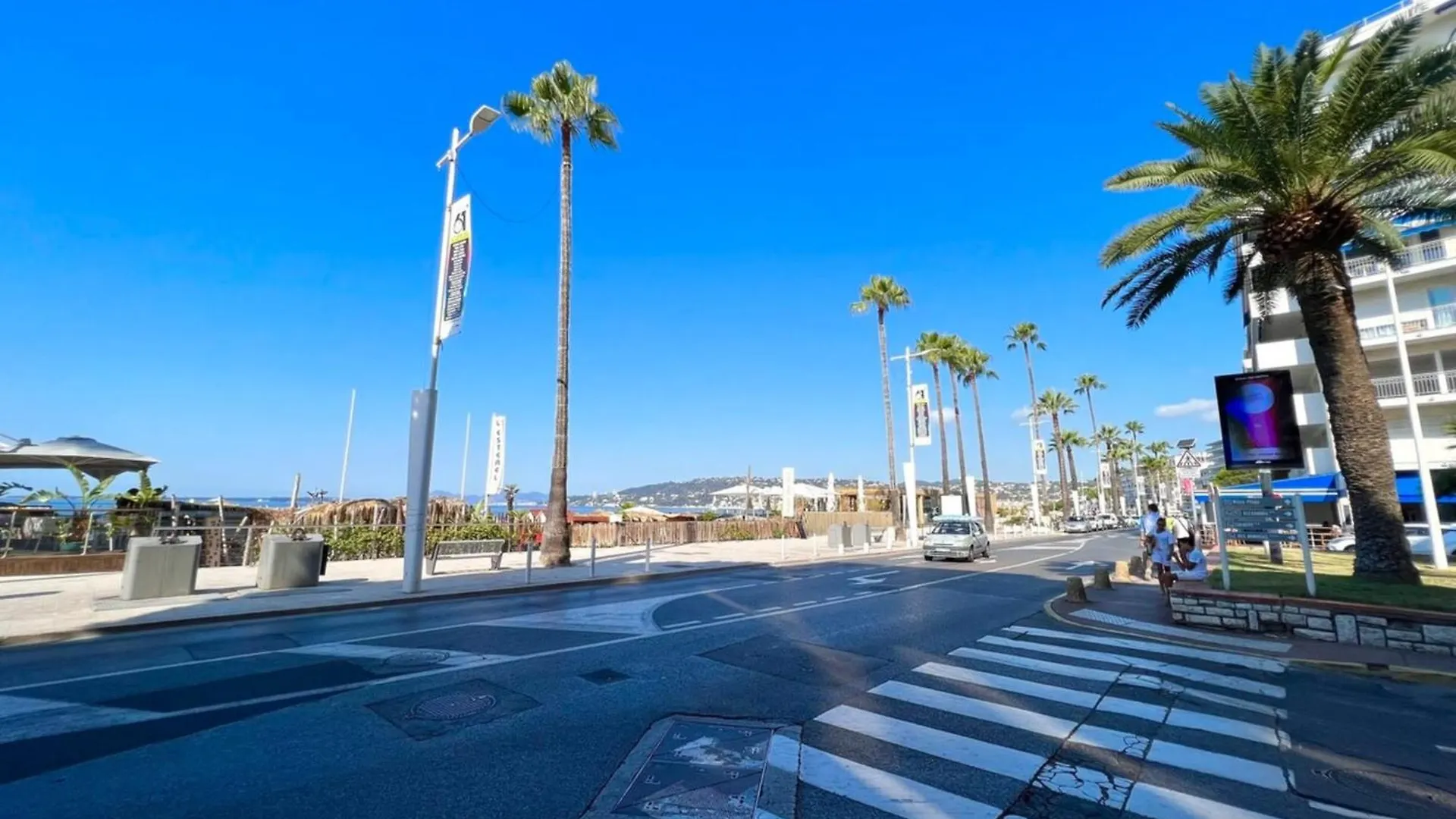 Juan Les Pins - Sea View - 4 People - Parking Apartment 0*, Juan-les-Pins